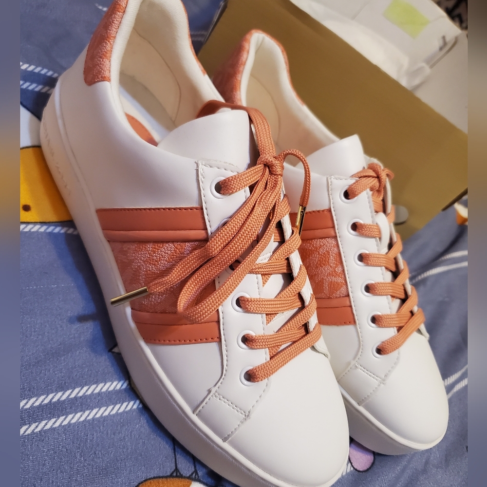 Michael Kors poppy stripe lace up